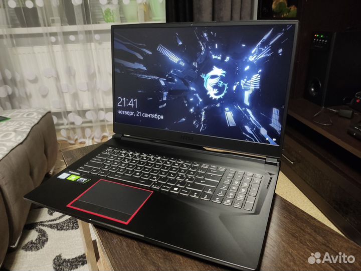 Игровой ноутбук MSI GE75 Raider 8SE
