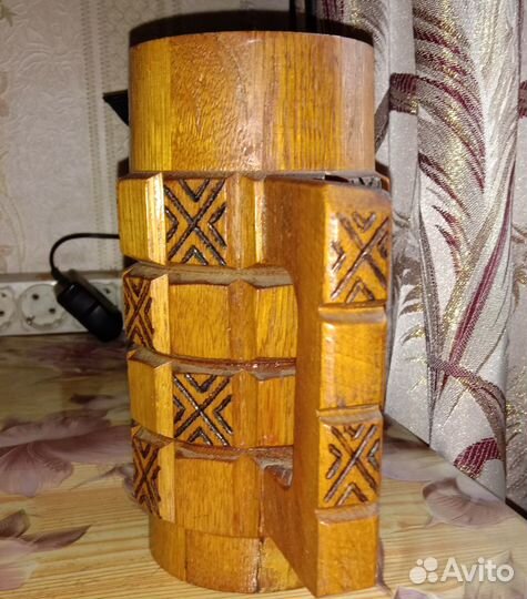 Кружка деревянная