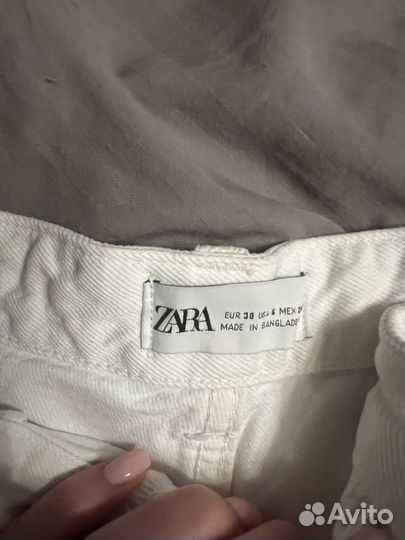 Джинсовые шорты zara