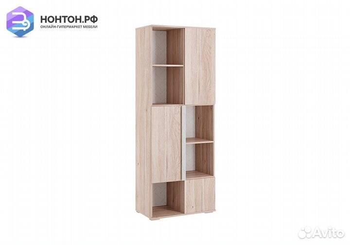 Стеллаж Лайк 16.01 дуб мария / галька