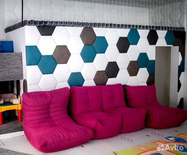 Мягкие стеновые панели для кровати