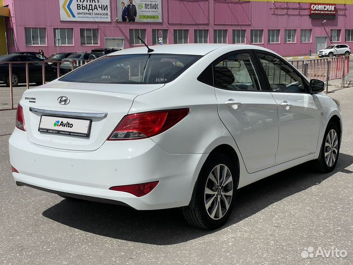 Hyundai Solaris 1.6 МТ, 2016, 122 000 км