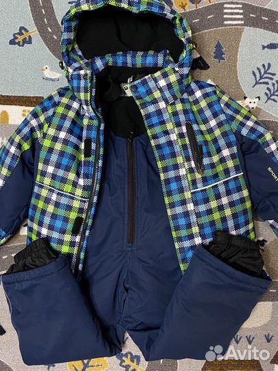 Зимний костюм куртка и штаны комплект 110 116