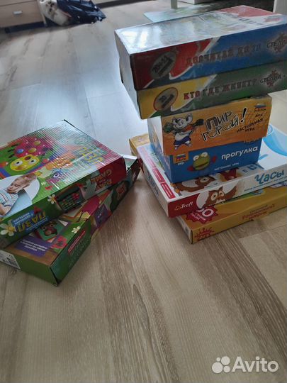 Настольные игры для детей 3 лет