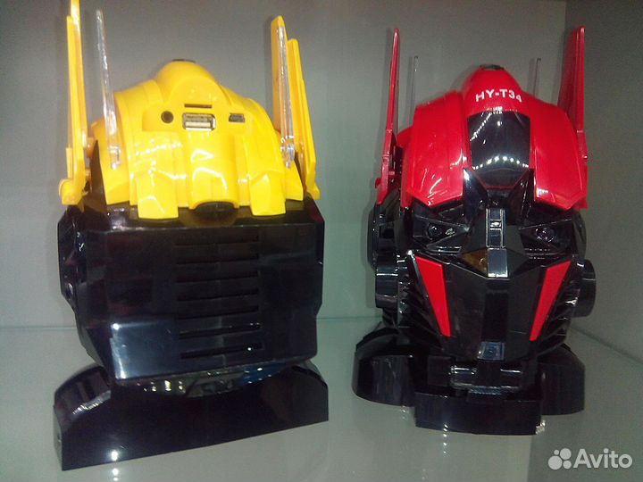 Мини спикер (колонка) робот Optimus Prime Оптимус