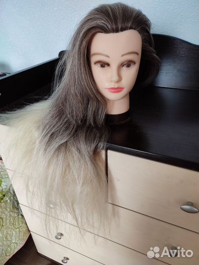 Манекен голова для причесок