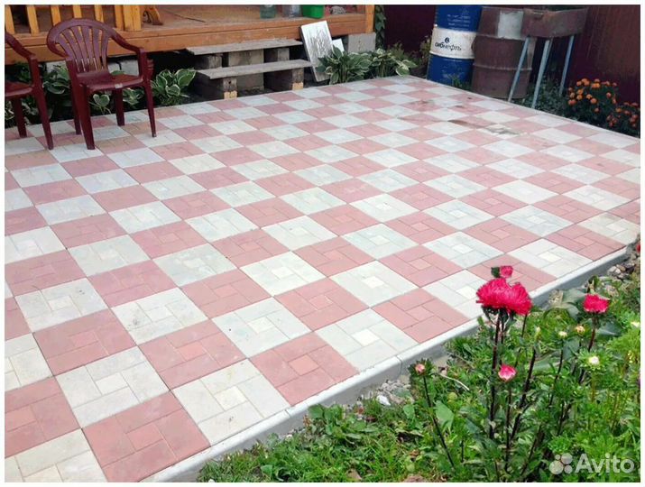 Тротуарная плитка 300х300х30
