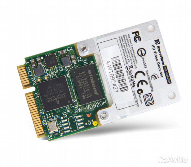 Crystal HD Broadcom - видеоадаптер Буди