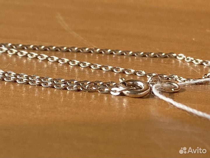 Цепь серебро 925 якорная новая