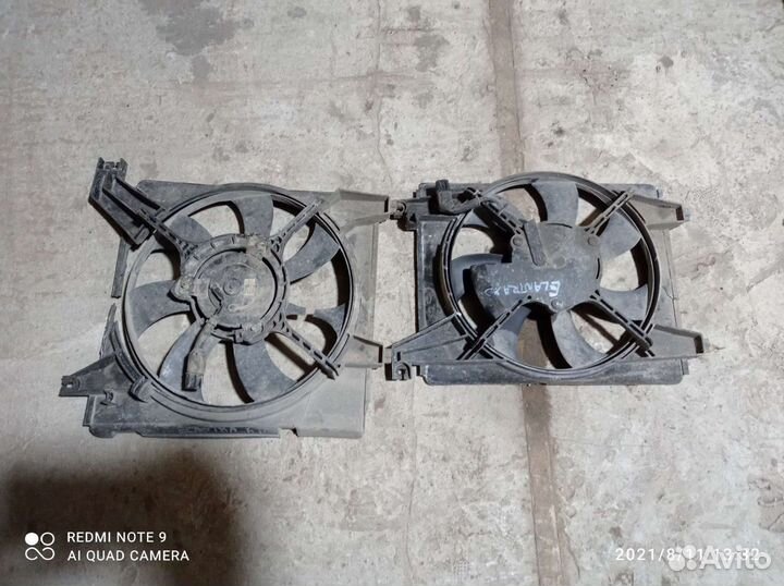 Вентилятор охлаждения кондея, двс хендай элантра X