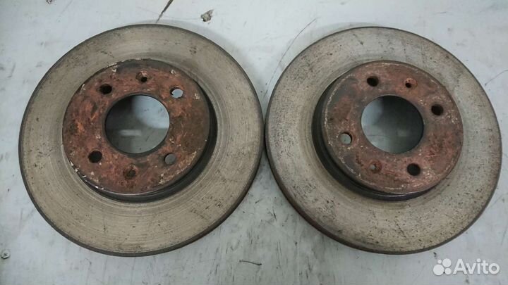 Диски тормозные вентилируемые передние KIA/Hyundai