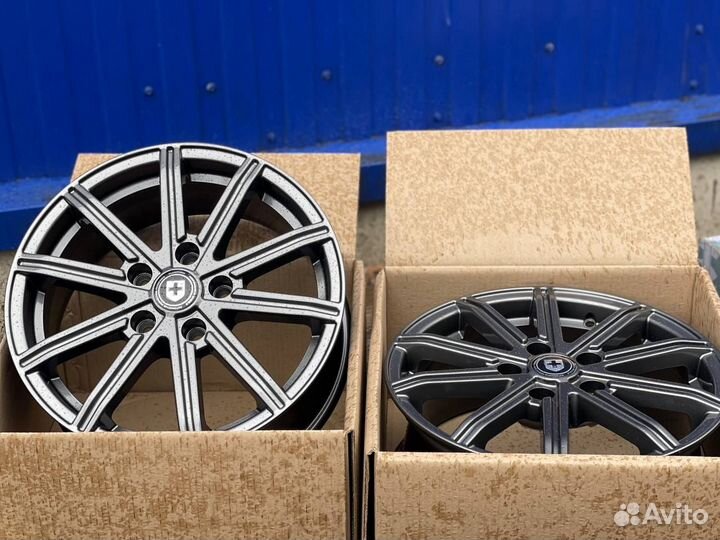 Диски r17 5x114,3 HRE Z200 графит 67.1