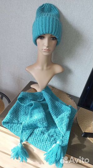 Шапка и шарф -бактус