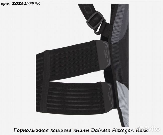 Горнолыжная защита спины Dainese Flexagon Back