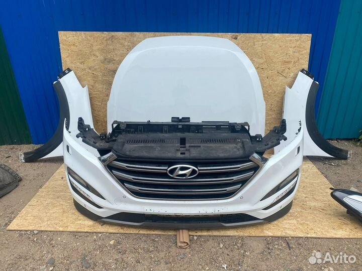 Hyundai Tucsоn 3 передний срез авто ноускат