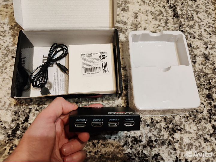 Hdmi сплиттер 1x4