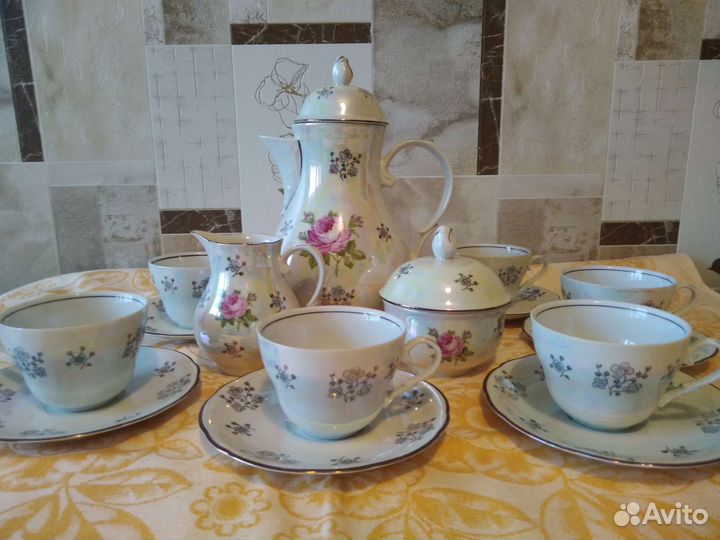 Кофейный /чайный сервиз kahla гдр