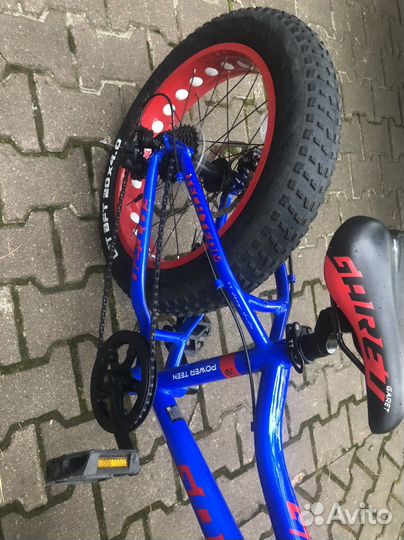 Велосипед TechTeam Garet 20x12 сине-красный