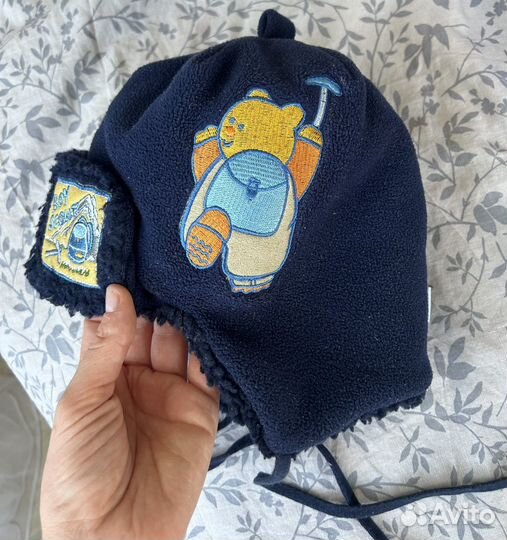 Шапка 46-48 зимняя для мальчика