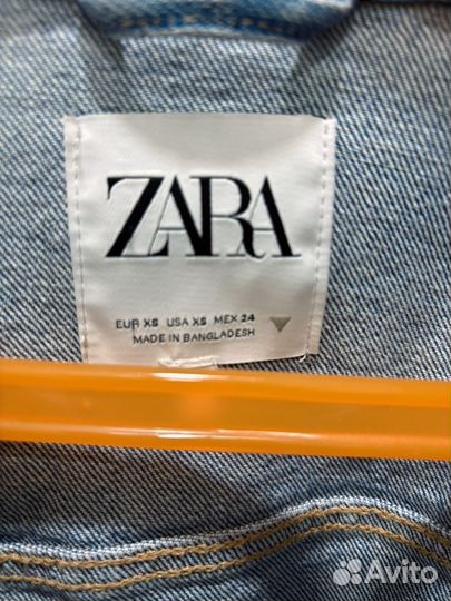 Джинсовая куртка zara