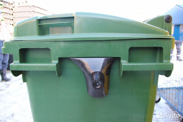 Мусорный контейнер 660л Ч7170