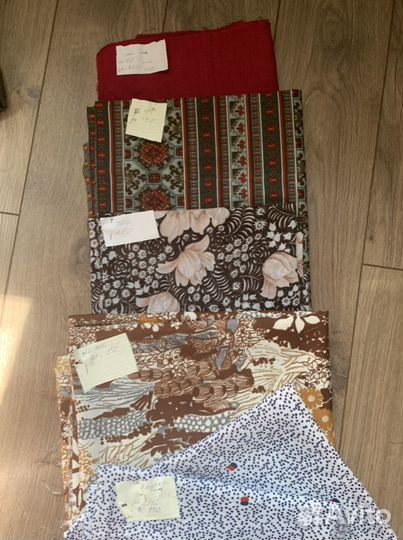 Ткани, отрезы Тканей СССР