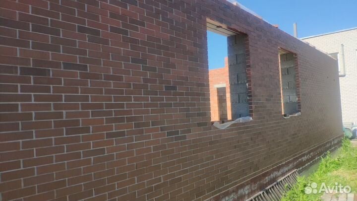 Кирпич облицовочный 1 нф