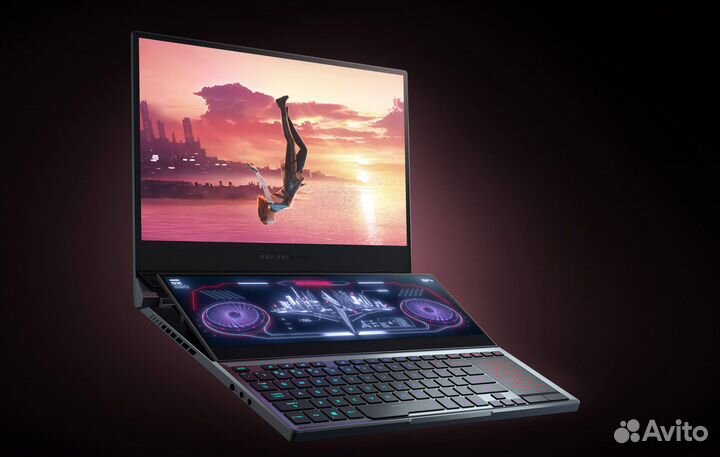 2 экрана и RTX 3080 Ti - Asus ROG Zephyrus Duo 16