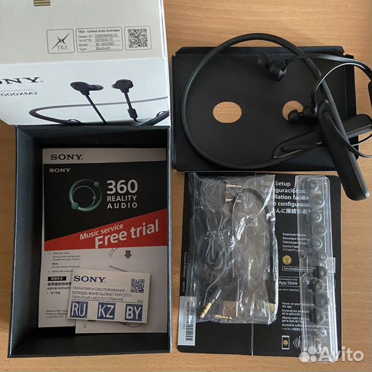 Беспроводные наушники Sony WI-1000XM2