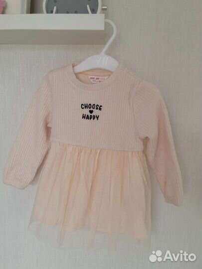 Платье 86 см