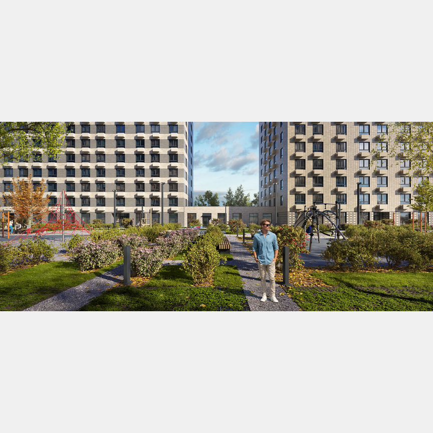 1-к. квартира, 42,5 м², 3/12 эт.