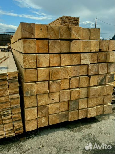 Брус обрезной 150х200х6000мм ГОСТ