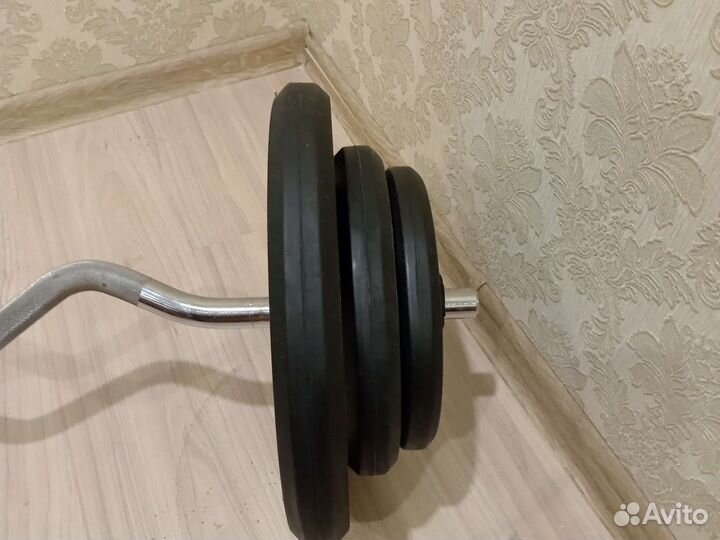 Штанга гриф блины,купили и никто не ползовался