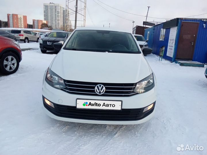 Volkswagen Polo 1.6 AT, 2019, 59 000 км