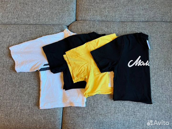 Футболка укороченная пакетом 4 штуки