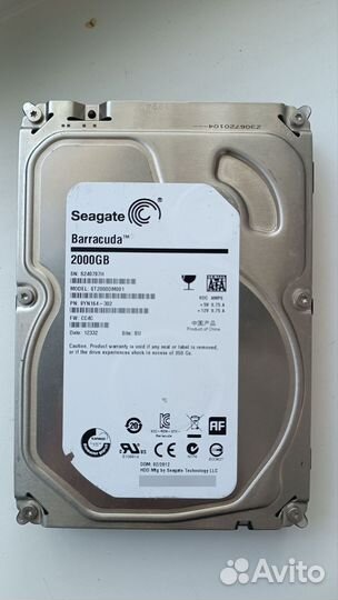 HDD Seagate barracuda 2Tb ST2000DM001
