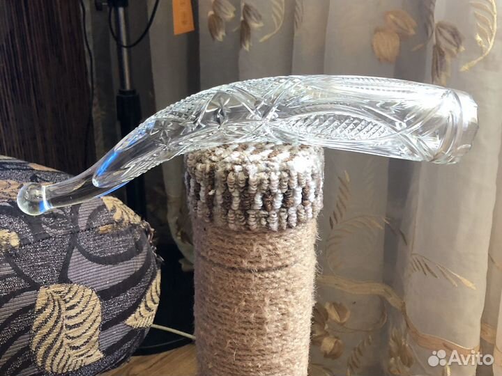 Хрустальный подсвечник