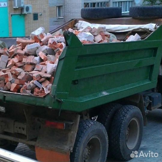 Вывоз-демонтаж строительного мусора с грузчиками