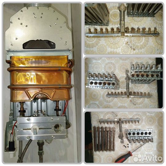 Ремонт, чистка, установка газовых Колонок и Плит