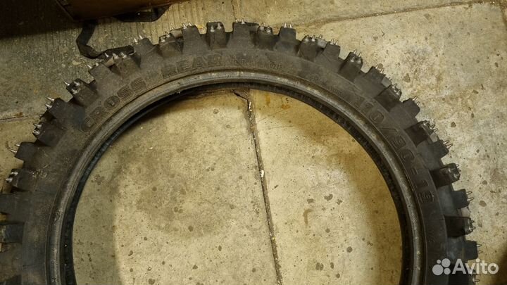 Мотошина Mitas C16 110/90 R19 шипы