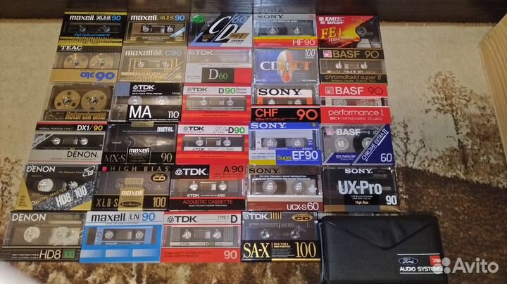 Tdk basf denon jvc yamaha teac thats maxell sony