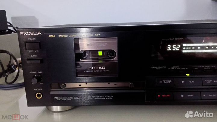 Excelia (aiwa) XK-007 3-аморфных головы 100v