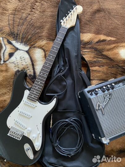 Электрогитара с комбиком