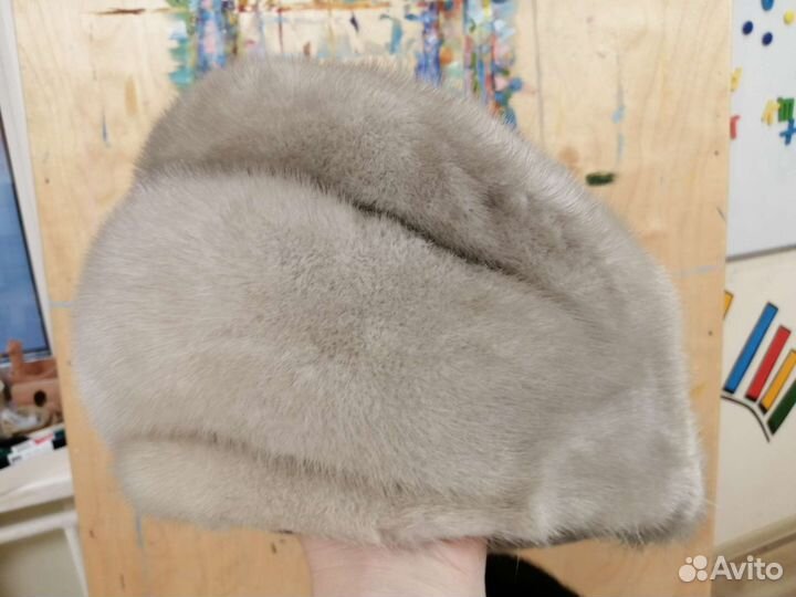 Шапка норковая женская новая