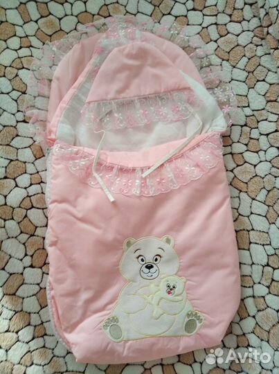 Конверт на выписку для девочки