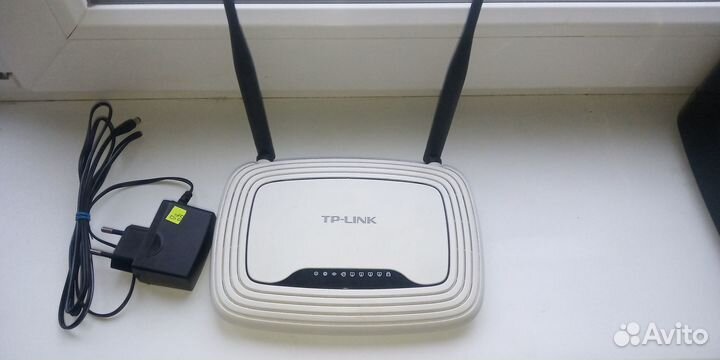 Wi-Fi роутер TP-link TL-WR841N, N300, белый