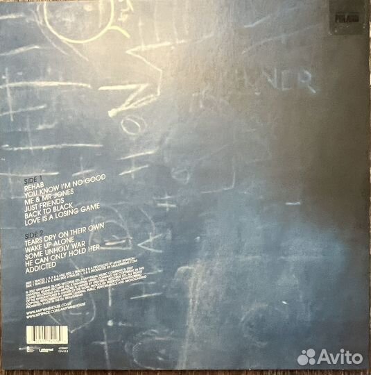 Виниловая пластинка Amy Winehouse - Back To Black