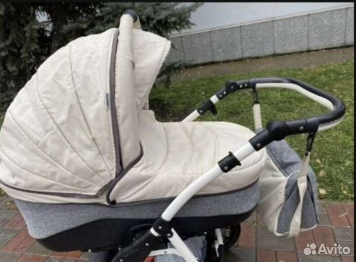 Коляска 2 в 1 indigo в Подарок бизиборт 4 фото