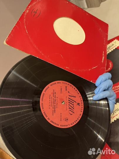 Виниловые грампластинки нач.курс англ.языка