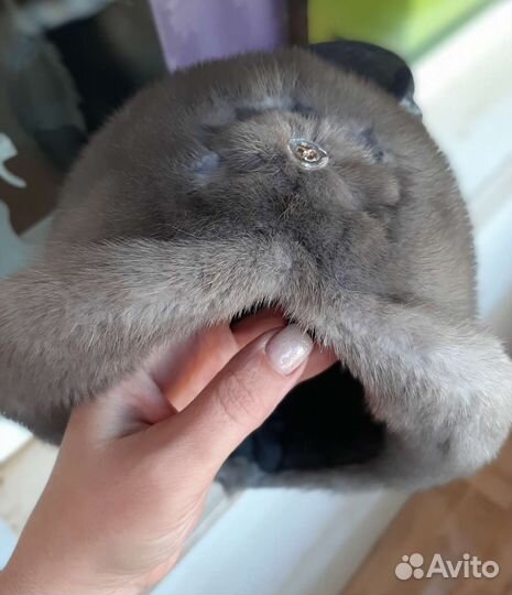 Шапка норковая женская